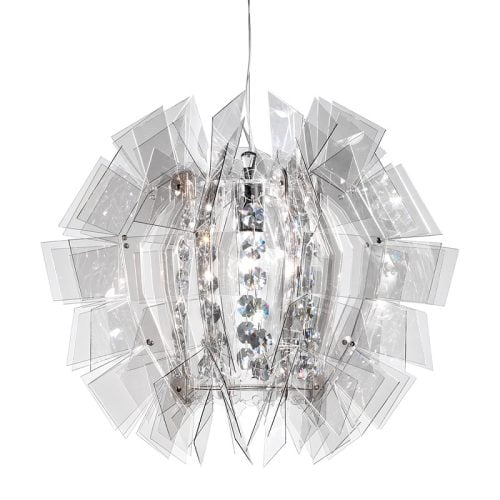 Đèn treo thả Slamp Crazy diamond suspension transparent